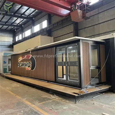 Forsendelse af udvideligt containerhus til Schweiz